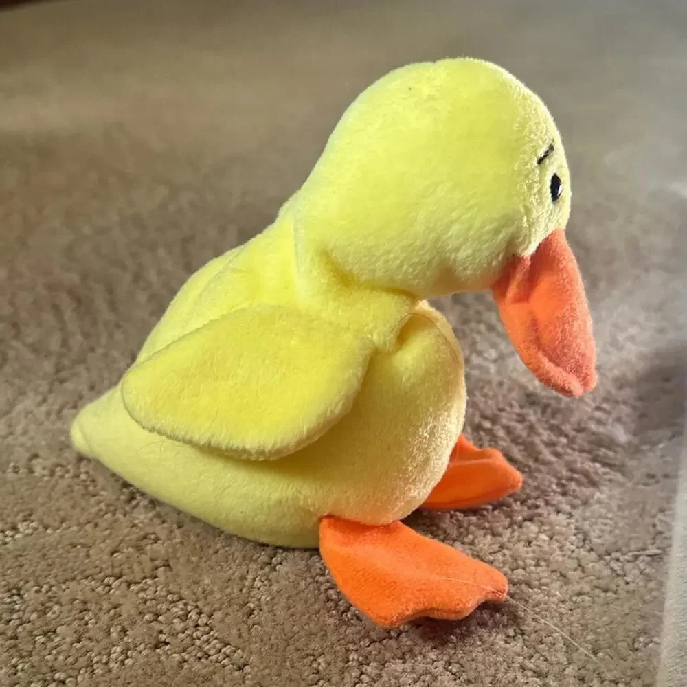 Beanie babies “quackers the duck”